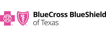Blue Cross Blue Shield of Texas insurance logo, in network at New Beginnings