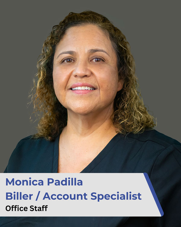 Monica Padilla, biller and account specialist, at New Beginnings Pediatric Therapy Services in El Paso