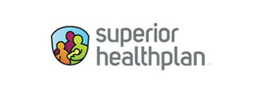 Superior HealthPlan insurance logo, in network at New Beginnings