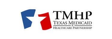 Texas Medicaid & Healthcare Partnership (TMHP) logo, in network at New Beginnings